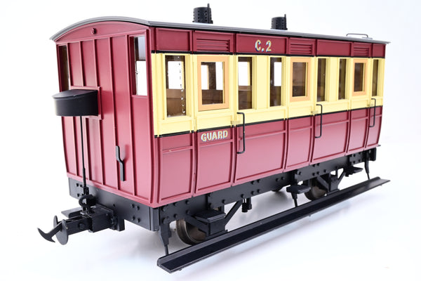 Accucraft / BMS 16mm (45mm Gauge) Isle of Man 4 Wheel Passenger Coach B3 - Boxed