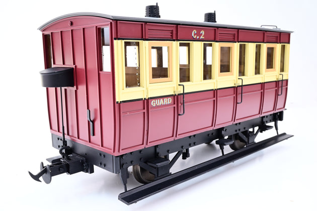Accucraft / BMS 16mm (45mm Gauge) Isle of Man 4 Wheel Passenger Coach B3 - Boxed