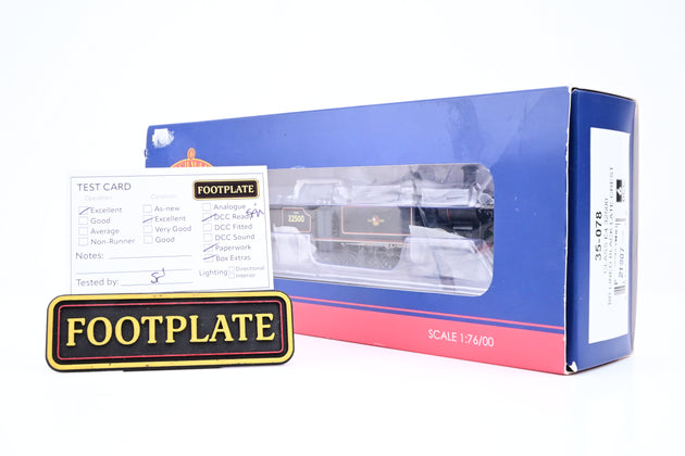 Bachmann OO Gauge 35-078 BR Black Late Crest Class E4 No.32500 - Boxed