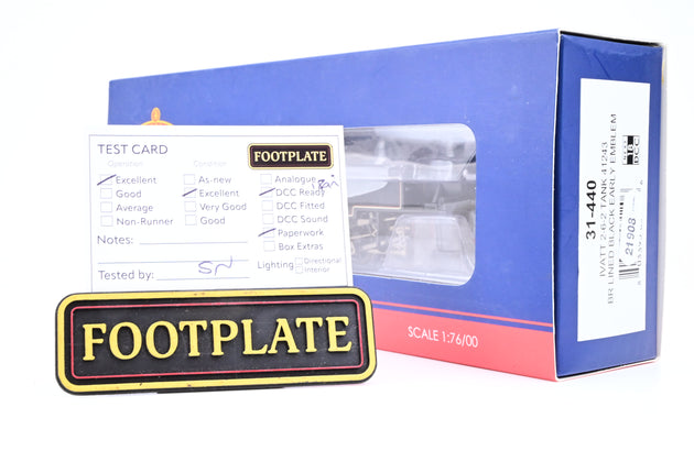 Bachmann OO Gauge 31-440 BR Black Early Emblem 2-6-2 Ivatt Class 2MT No.41243 - Boxed