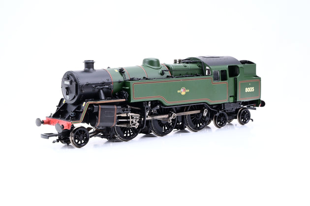 Bachmann OO Gauge 32-353 BR Green Late Crest Standard Class 4MT No.80135 - Boxed