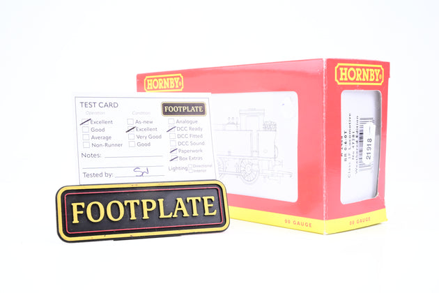 Hornby OO Gauge R2468 BR Black Early Emblem Class 3F Jinty No.47281 - Factory Weathered, Boxed