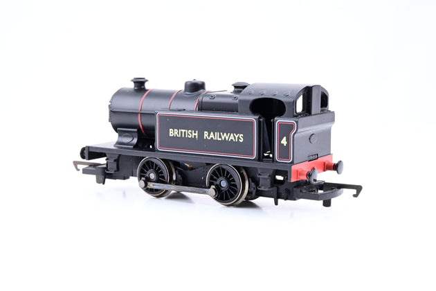 Hornby OO Gauge R2245 BR Black 0-4-0T Industrial Class D No.4 - Boxed