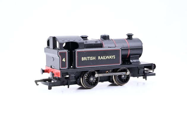 Hornby OO Gauge R2245 BR Black 0-4-0T Industrial Class D No.4 - Boxed