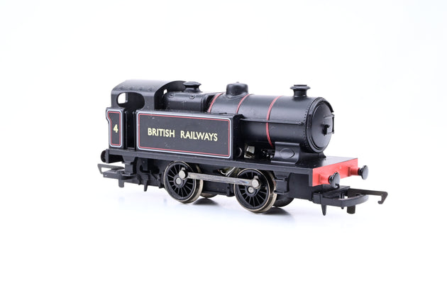 Hornby OO Gauge R2245 BR Black 0-4-0T Industrial Class D No.4 - Boxed