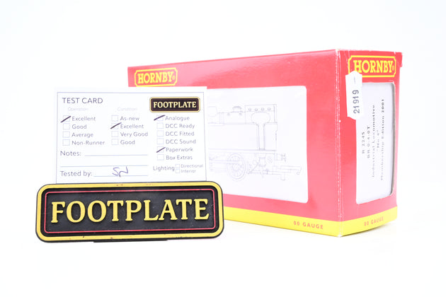 Hornby OO Gauge R2245 BR Black 0-4-0T Industrial Class D No.4 - Boxed