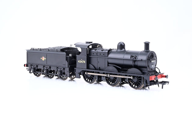 Bachmann OO Gauge 31-625 BR Black Late Crest Class 3F No.43474 - Boxed