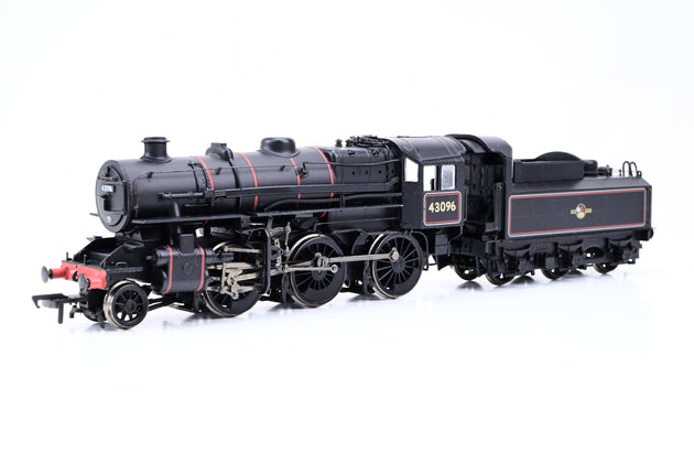 Bachmann OO Gauge 32-579 BR Black Late Crest Ivatt Class 4 No.43096 - Boxed