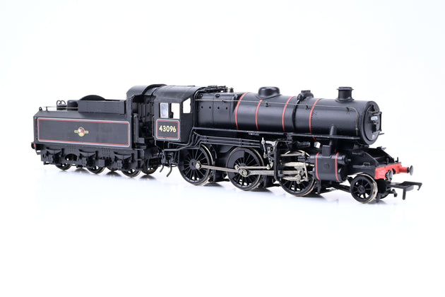 Bachmann OO Gauge 32-579 BR Black Late Crest Ivatt Class 4 No.43096 - Boxed