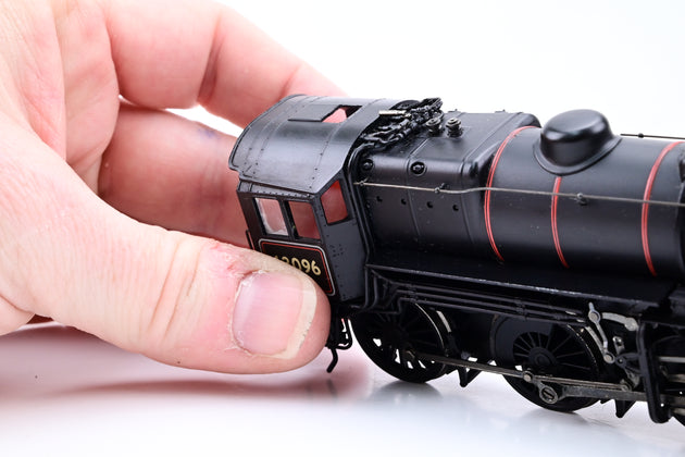 Bachmann OO Gauge 32-579 BR Black Late Crest Ivatt Class 4 No.43096 - Boxed