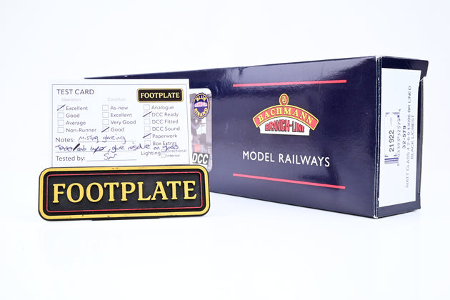 Bachmann OO Gauge 32-579 BR Black Late Crest Ivatt Class 4 No.43096 - Boxed