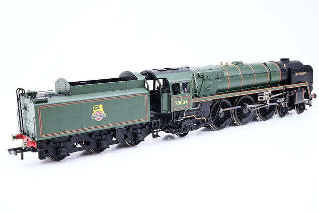 Hornby OO Gauge R3444 BR Green Early Emblem 4-6-2 Britannia Class No.70034 'Thomas Hardy' - Boxed
