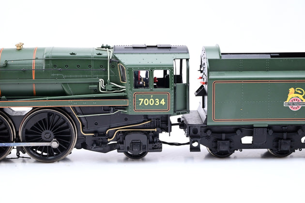 Hornby OO Gauge R3444 BR Green Early Emblem 4-6-2 Britannia Class No.70034 'Thomas Hardy' - Boxed