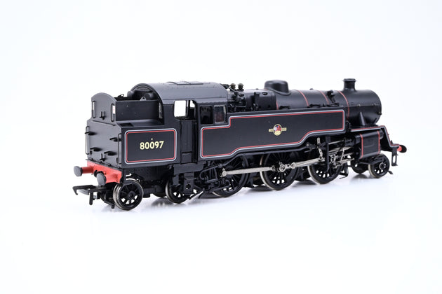 Bachmann OO Gauge 32-351 BR Black Late Crest 2-6-4T Standard Class 4MT No.80097 - Boxed