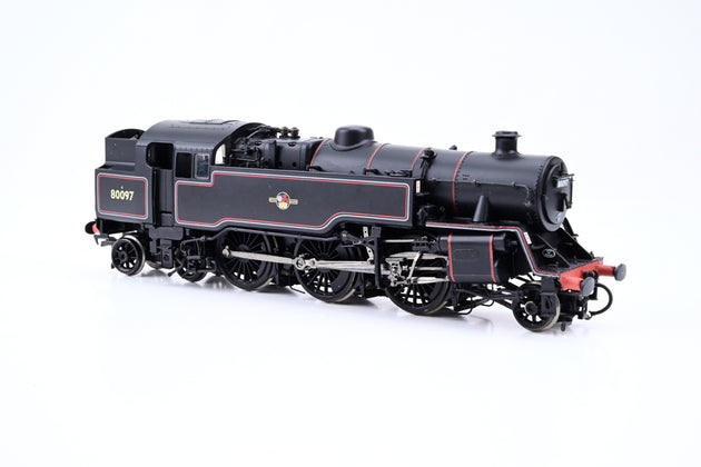 Bachmann OO Gauge 32-351 BR Black Late Crest 2-6-4T Standard Class 4MT No.80097 - Boxed