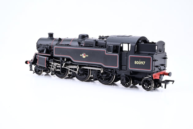 Bachmann OO Gauge 32-351 BR Black Late Crest 2-6-4T Standard Class 4MT No.80097 - Boxed