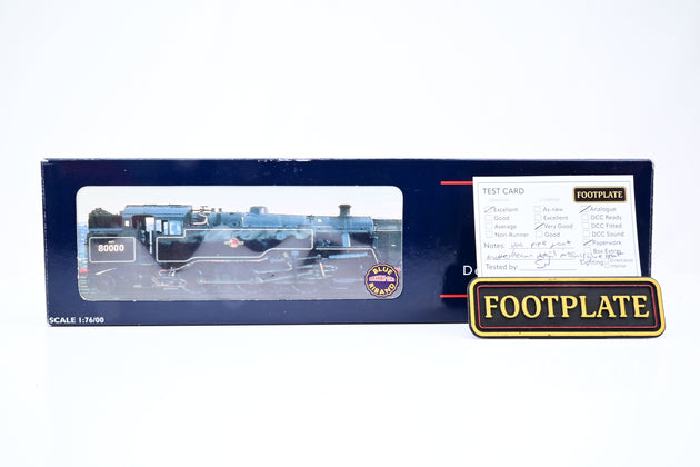 Bachmann OO Gauge 32-351 BR Black Late Crest 2-6-4T Standard Class 4MT No.80097 - Boxed