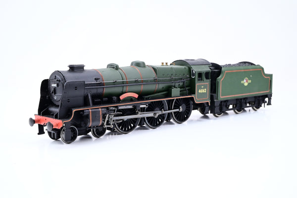 Bachmann OO Gauge 31-227 BR Green Late Crest 4-6-0 Class 6P Rebuilt Royal Scot No.46162 'Queens Westminster Rifelman' - Boxed