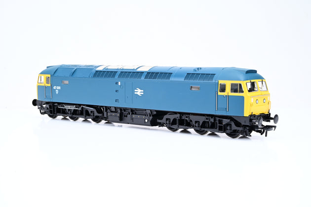 Bachmann OO Gauge 31-659DS BR Blue Class 47 Diesel Locomotive No.47001  - DCC Sound, Boxed