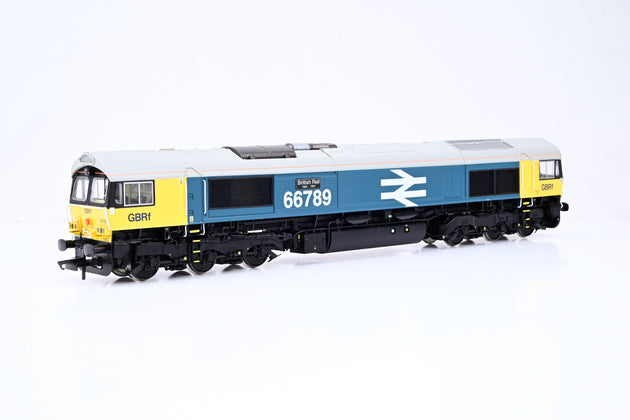Hattons OO Gauge H4-66-031 BR Blue Large Logo Class 66 No.66789 'British Rail 1948-1997 - Boxed