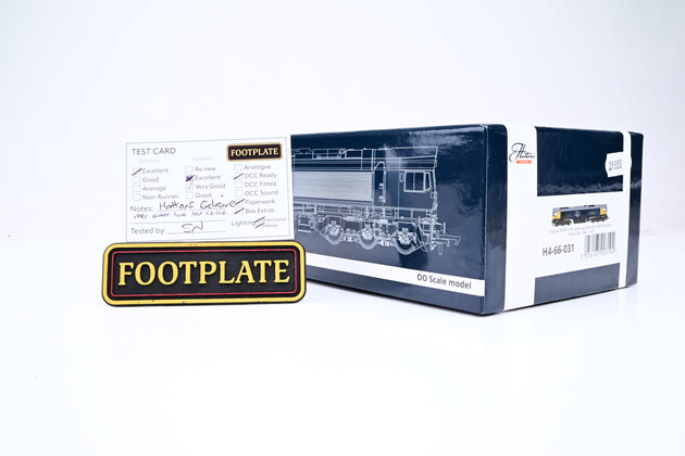 Hattons OO Gauge H4-66-031 BR Blue Large Logo Class 66 No.66789 'British Rail 1948-1997 - Boxed