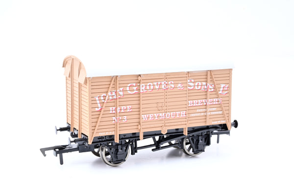 Dapol OO Gauge John Groves & Sons Ltd Ventilated Van - Boxed