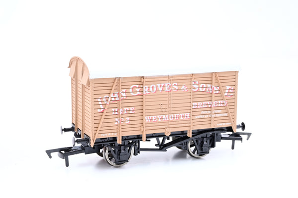 Dapol OO Gauge John Groves & Sons Ltd Ventilated Van - Boxed