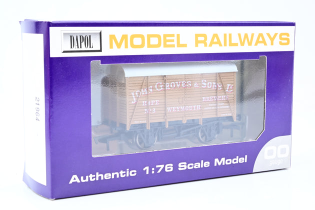 Dapol OO Gauge John Groves & Sons Ltd Ventilated Van - Boxed