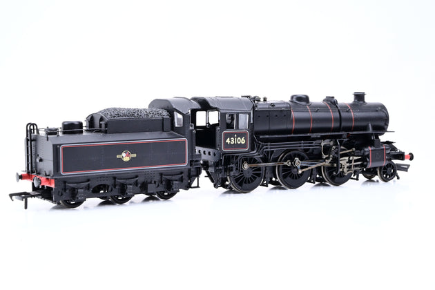 Bachmann OO Gauge 32-585 BR Black Late Crest 2-6-0 Ivatt Class 4 w/ Tablet Catcher No.43106 - Boxed