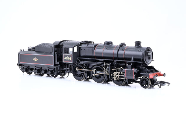 Bachmann OO Gauge 32-585 BR Black Late Crest 2-6-0 Ivatt Class 4 w/ Tablet Catcher No.43106 - Boxed