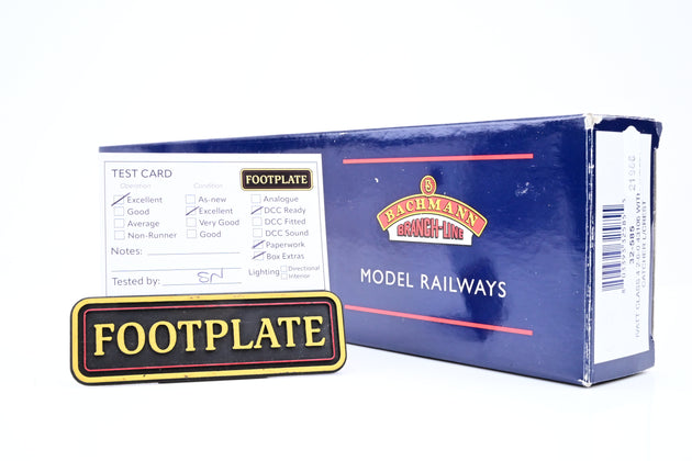 Bachmann OO Gauge 32-585 BR Black Late Crest 2-6-0 Ivatt Class 4 w/ Tablet Catcher No.43106 - Boxed