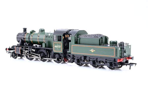 Bachmann OO Gauge 32-825 Ivatt Class 2MT 2-6-0 BR Lined Green Late Crest No.46521 - Boxed