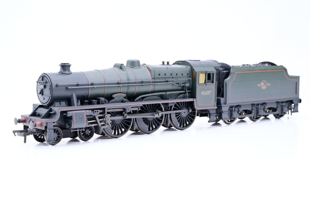Bachmann OO Gauge 31-160 Jubilee 4000G Tender BR Green Late Crest No.45697 'Achilles'  - Weathered, Boxed
