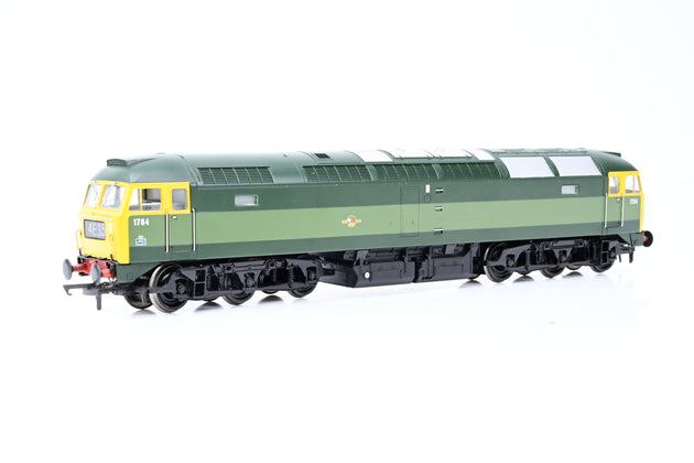 Bachmann OO Gauge 32-801 Class 47 Diesel Two Tone Green Full Yellow Ends 4 Digit Headcode No.1764 - DCC Fitted, Boxed