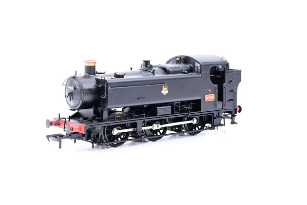 Bachmann OO Gauge 35-026 94XX Class Pannier Tank 9487 BR Black Early Emblem - Boxed