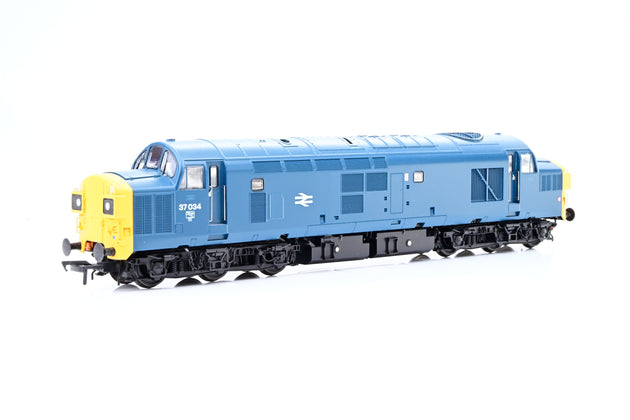 Bachmann OO Gauge 35-301 BR Blue Class 37/0 No.37034 - Boxed