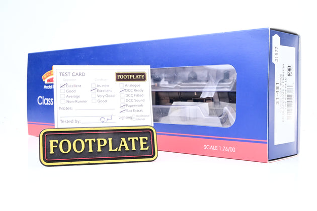 Bachmann OO Gauge 31-481 BR Black Super D No.49105 - Factory Weathered, Boxed