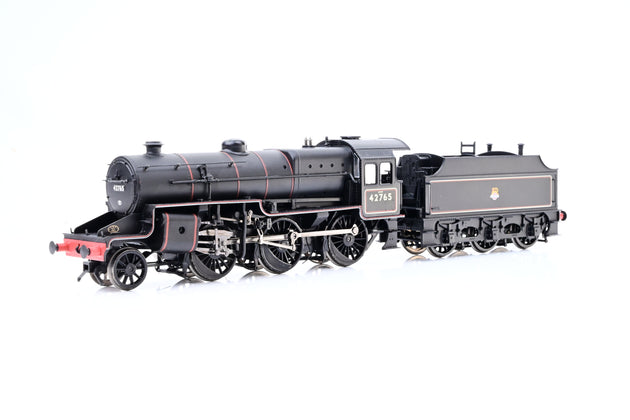 Bachmann OO Gauge 32-176 LMS Crab 2-6-0 BR Lined Black Early Emblem No.42765 - Boxed