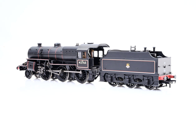 Bachmann OO Gauge 32-176 LMS Crab 2-6-0 BR Lined Black Early Emblem No.42765 - Boxed