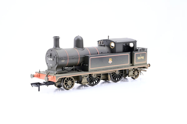 Bachmann OO Gauge 31-167 BR Black ex-L&Y 2-4-2 No.50795 - Factory Weathered, Boxed