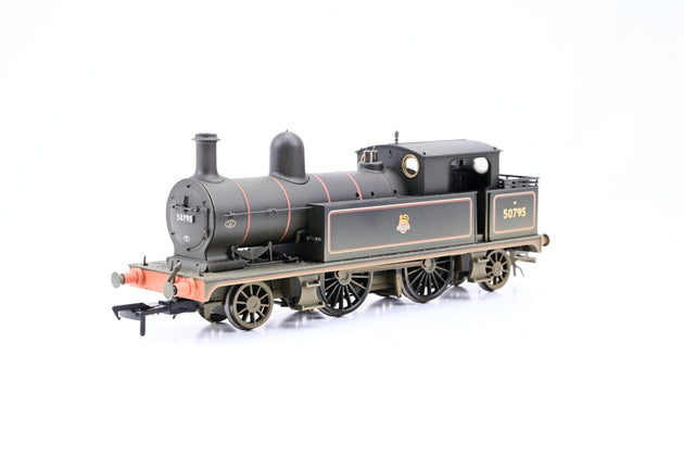Bachmann OO Gauge 31-167 BR Black ex-L&Y 2-4-2 No.50795 - Factory Weathered, Boxed