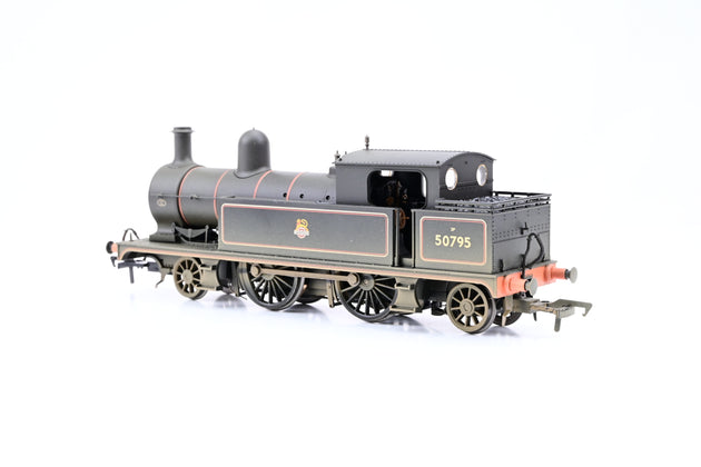 Bachmann OO Gauge 31-167 BR Black ex-L&Y 2-4-2 No.50795 - Factory Weathered, Boxed