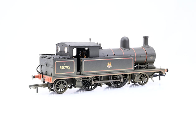 Bachmann OO Gauge 31-167 BR Black ex-L&Y 2-4-2 No.50795 - Factory Weathered, Boxed