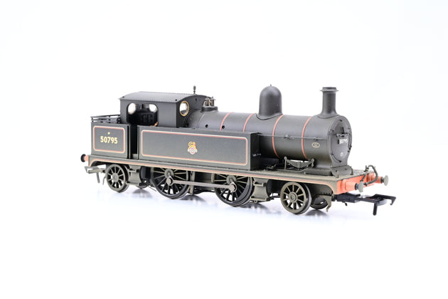 Bachmann OO Gauge 31-167 BR Black ex-L&Y 2-4-2 No.50795 - Factory Weathered, Boxed