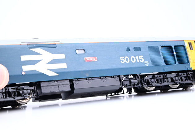 Hornby OO Gauge BR Blue Large Logo Class 50 No.50015 'Valiant' - Renumbered, Renamed, Boxed