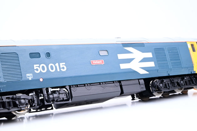 Hornby OO Gauge BR Blue Large Logo Class 50 No.50015 'Valiant' - Renumbered, Renamed, Boxed
