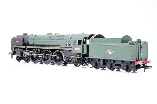 Hornby OO Gauge R2717 BR Green Britannia Class No.70015 'Apollo' - Boxed