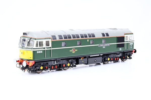 Heljan OO Gauge 3451 BR Green Class 33 No.D6516 'Lt Jenny Lewis RN' - Boxed