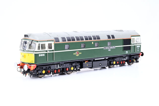 Heljan OO Gauge 3451 BR Green Class 33 No.D6516 'Lt Jenny Lewis RN' - Boxed