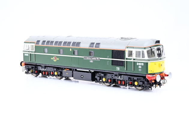Heljan OO Gauge 3451 BR Green Class 33 No.D6516 'Lt Jenny Lewis RN' - Boxed